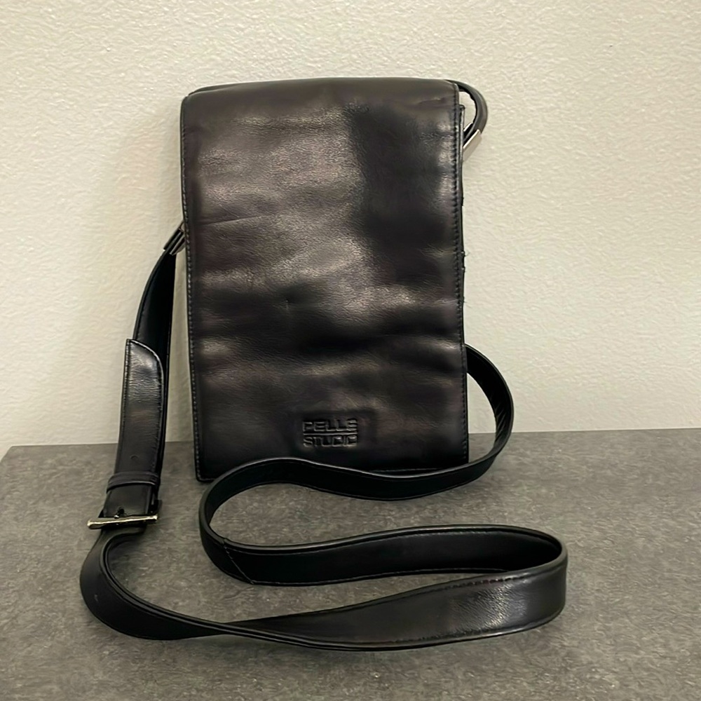 Vintage Pelle Studio black crossbody bag
